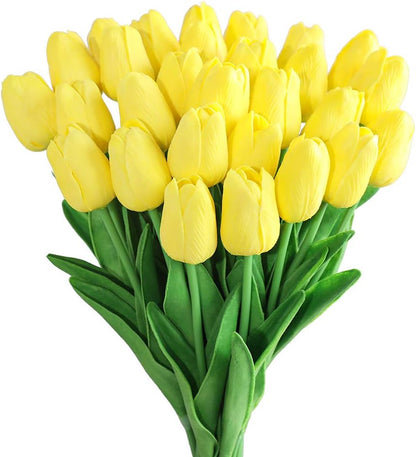 Kunstige Tulipaner – Dekorative Tulipanbuketter til Hjem & Vase