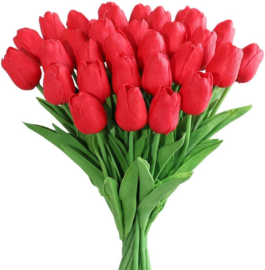 Kunstige Tulipaner – Dekorative Tulipanbuketter til Hjem & Vase