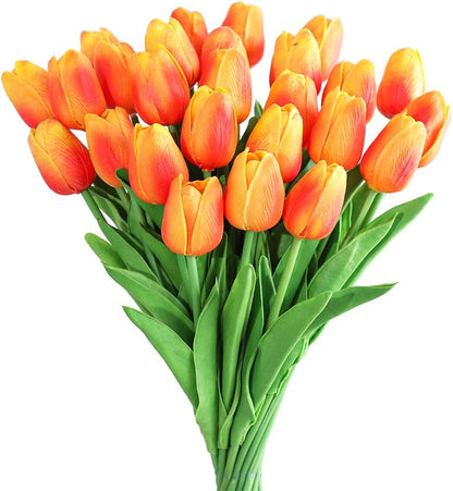 Kunstige Tulipaner – Dekorative Tulipanbuketter til Hjem & Vase