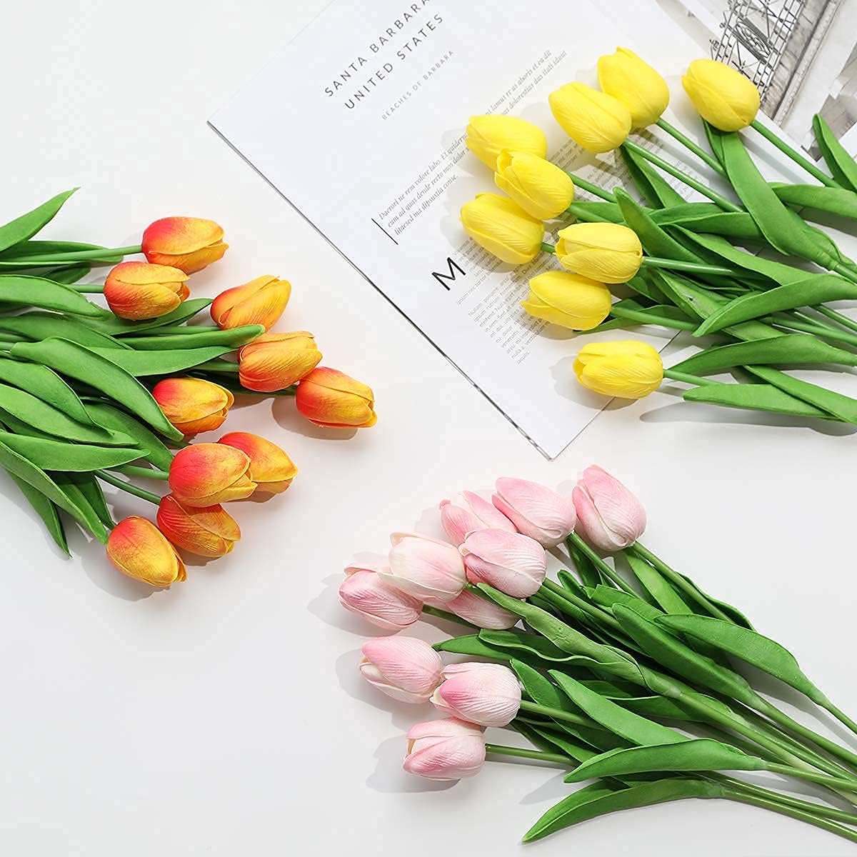 Kunstige Tulipaner – Dekorative Tulipanbuketter til Hjem & Vase