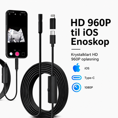 Inspeksjonskamera 2M | Endoskopkamera med LED