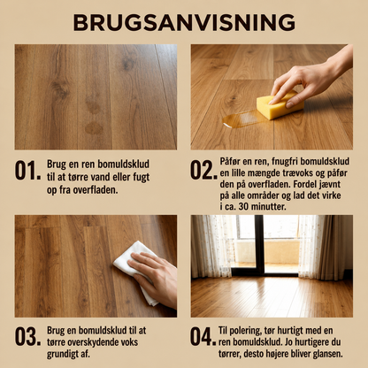 Naturlig Læderbalsam til Læder og Træ med Bivoks & Sheasmør | Effektiv Pleje til Tørre Overflader