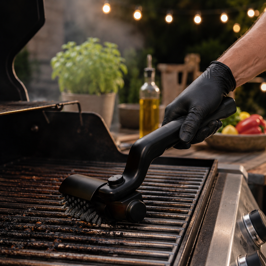 Elektrisk BBQ Grillbørste – Trådløs Grillrenser til Grill & Udendørs Rengøring