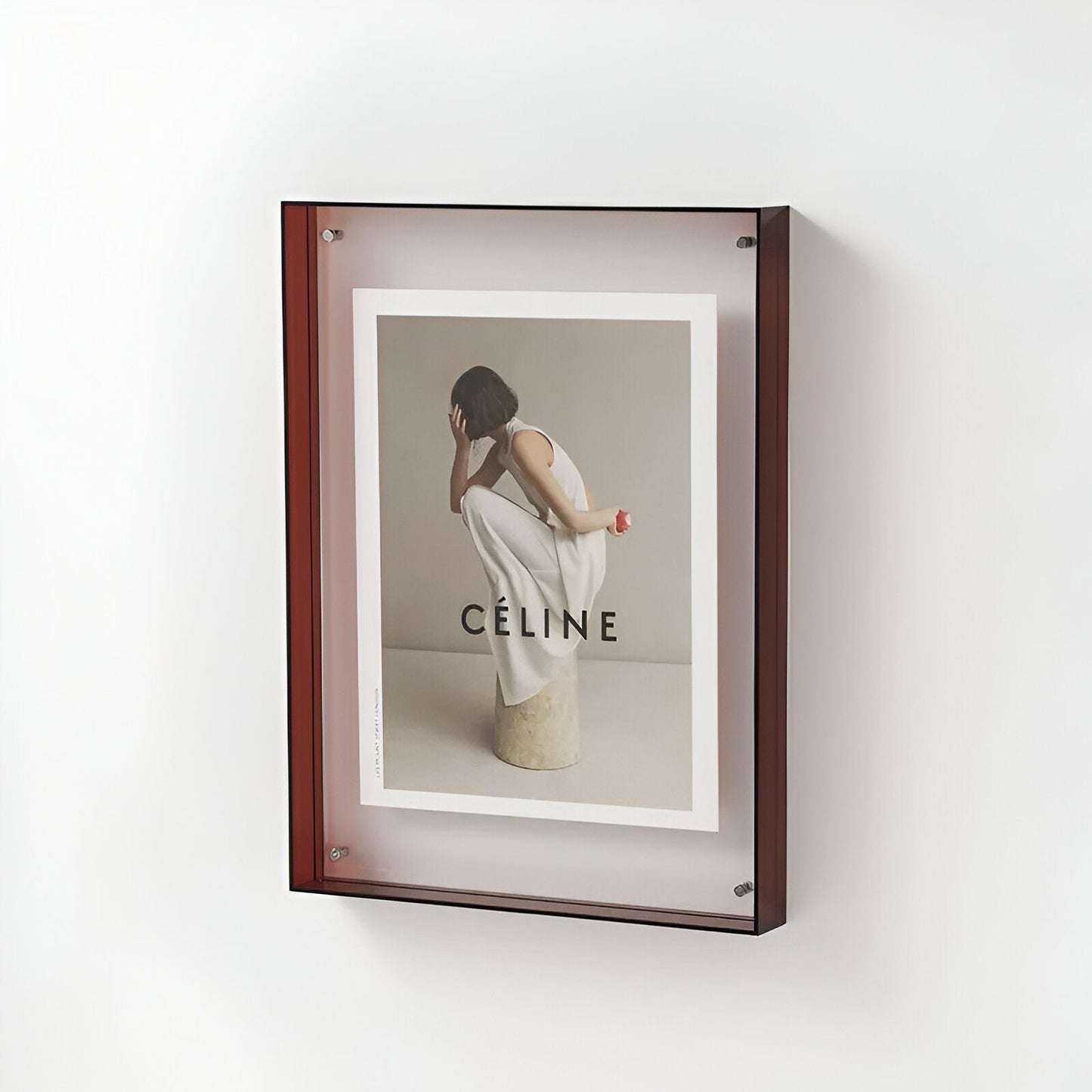 Gjennomsiktig akrylramme | Minimalistisk design for elegante minner