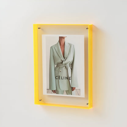 Gjennomsiktig akrylramme | Minimalistisk design for elegante minner