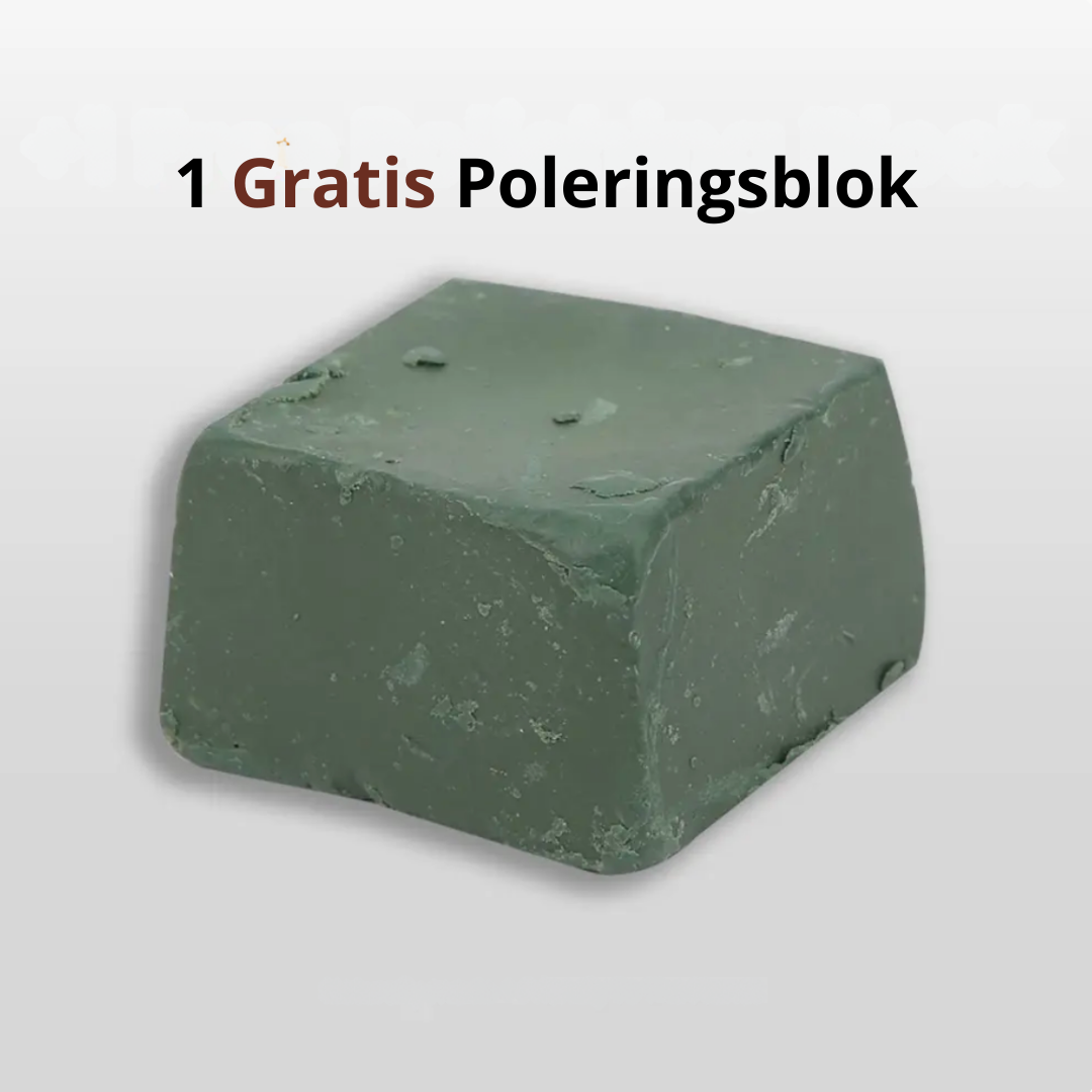 Læder Stroppingsblok + Poleringsblok