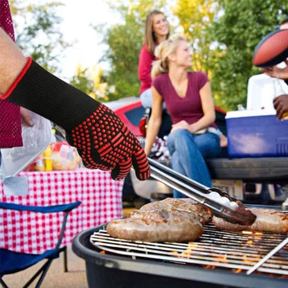 Varmebestandige Grillhandsker i Silikone – BBQ Handsker til Grill, Ovn & Madlavning