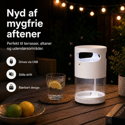 USB Myggefælde med UV-Lys – Elektrisk Insektfanger til Indendørs & Udendørs Brug