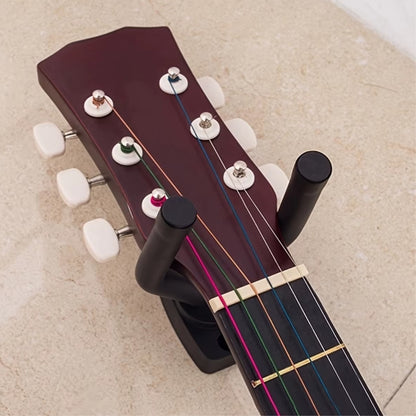 Vægophæng til Guitar – Universal Guitarholder til Akustisk, Elektrisk & Basguitar